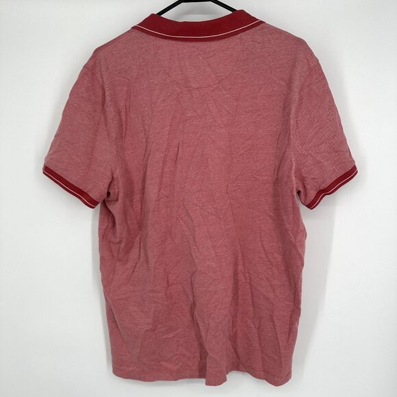 Michael Kors Shirt Men's Size L Polo‎ Red Short Sleeve - Picture 2 of 6